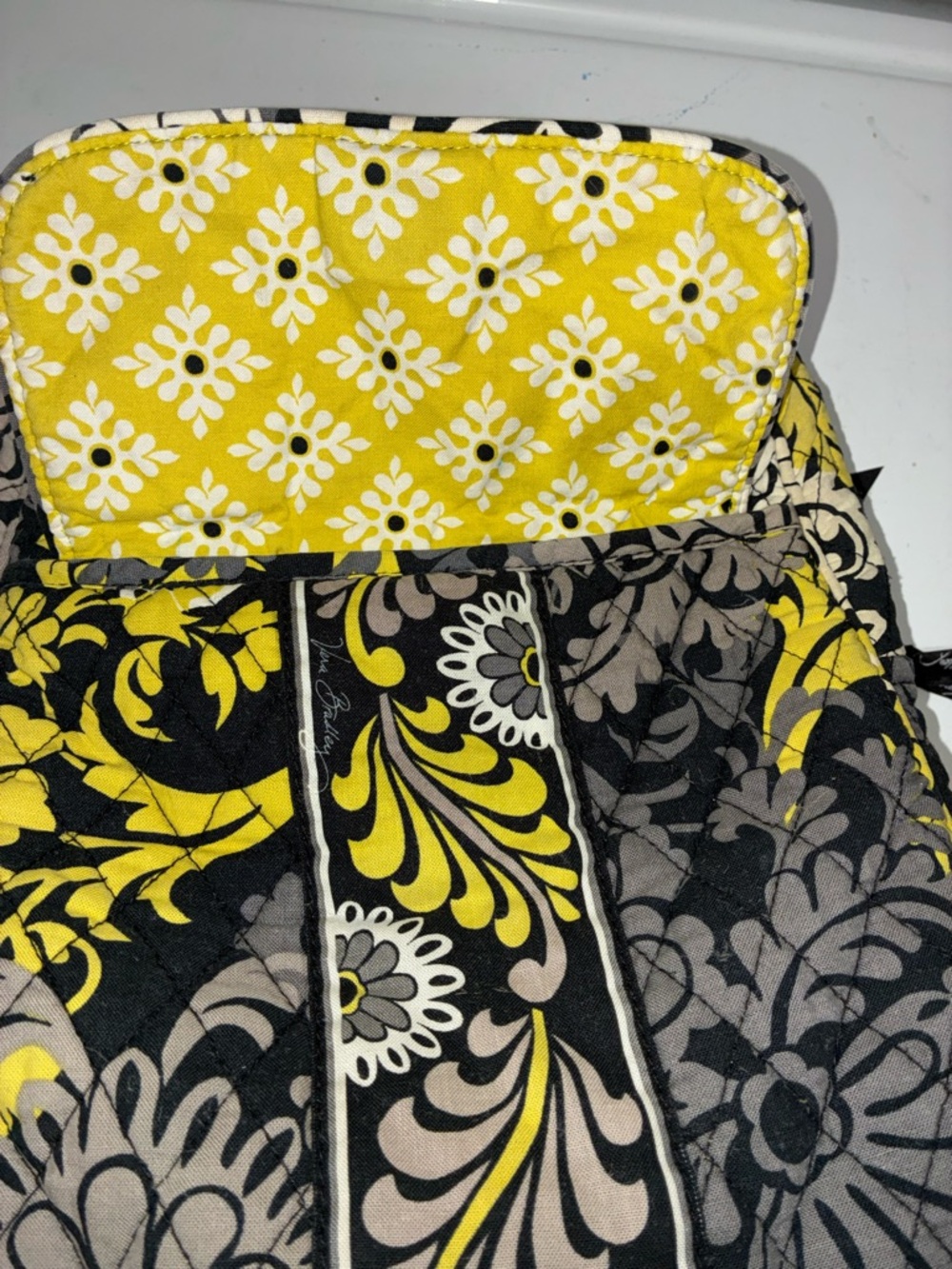 Vera Bradley-Women's Quilted Baroque Floral Print Small Backpack 12x10x3” - Picture 4 of 6